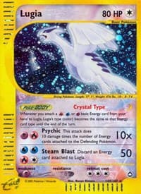 Lugia - Aquapolis - Pokemon card