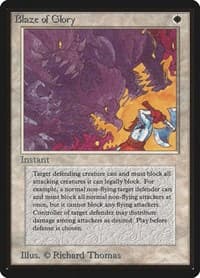 Blaze of Glory - Beta Edition - Magic: The Gathering card