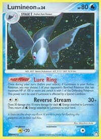 Lumineon - Mysterious Treasures - Pokemon card
