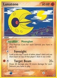 Lunatone - EX Deoxys - Pokemon card
