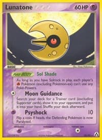Lunatone - EX Legend Maker - Pokemon card