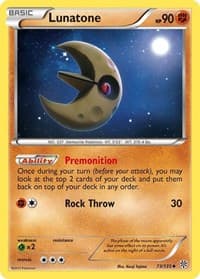 Lunatone - Plasma Storm - Pokemon card