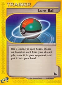 Lure Ball - Skyridge - Pokemon card