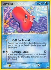 Luvdisc - EX Emerald - Pokemon card