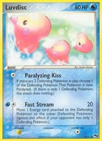 Luvdisc - POP Series 2 - Pokemon card