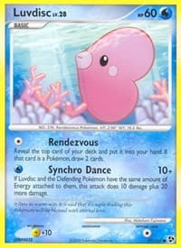 Luvdisc - Great Encounters - Pokemon card
