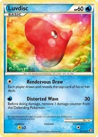 Luvdisc - Triumphant - Pokemon card