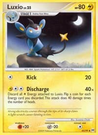Luxio - Arceus - Pokemon card