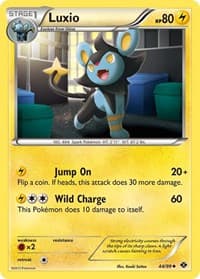 Luxio (44) - Next Destinies - Pokemon card