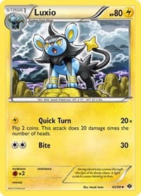 Luxio (45) - Next Destinies - Pokemon card