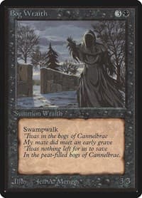 Bog Wraith - Beta Edition - Magic: The Gathering card