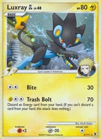 Luxray GL - Rising Rivals - Pokemon card