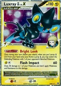 Luxray GL Lv.X - Rising Rivals - Pokemon card