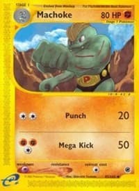 Machoke - Expedition - Pokemon card