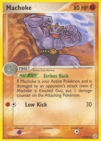 Machoke - EX Hidden Legends - Pokemon card