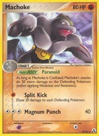 Machoke - EX Legend Maker - Pokemon card