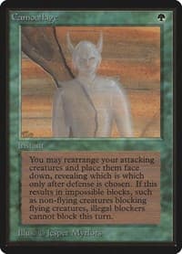 Camouflage - Beta Edition - Magic: The Gathering card