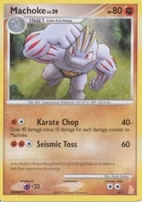 Machoke - DP Trainer Kit: Manaphy & Lucario - Pokemon card