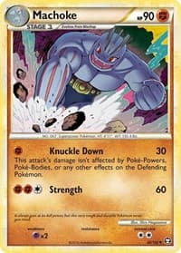 Machoke - Triumphant - Pokemon card