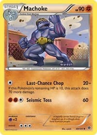 Machoke - Plasma Blast - Pokemon card