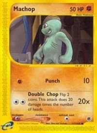Machop - Expedition - Pokemon card