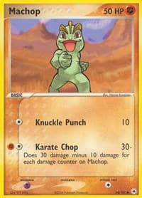 Machop - EX Hidden Legends - Pokemon card