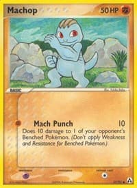 Machop - EX Legend Maker - Pokemon card