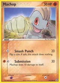 Machop - EX Power Keepers - Pokemon card