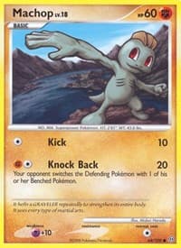 Machop - Stormfront - Pokemon card