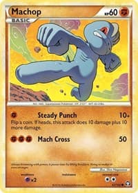 Machop - Triumphant - Pokemon card