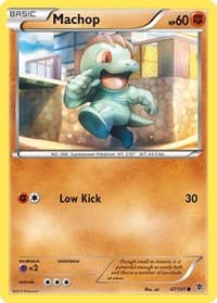 Machop - Plasma Blast - Pokemon card