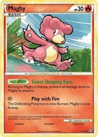 Magby - Triumphant - Pokemon card