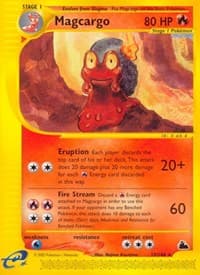 Magcargo (17) - Skyridge - Pokemon card