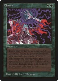 Channel - Beta Edition - Magic: The Gathering card