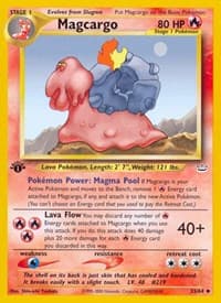 Magcargo - Neo Revelation - Pokemon card