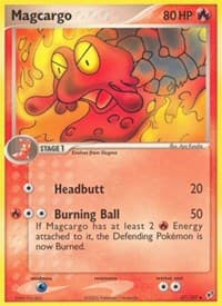 Magcargo - EX Deoxys - Pokemon card