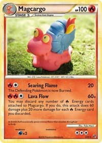 Magcargo - Undaunted - Pokemon card
