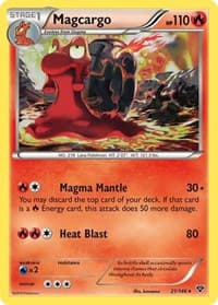 Magcargo - XY Base Set - Pokemon card