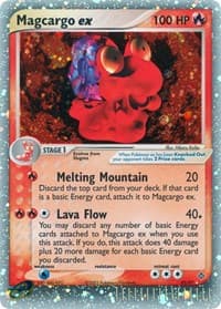 Magcargo ex - EX Dragon - Pokemon card