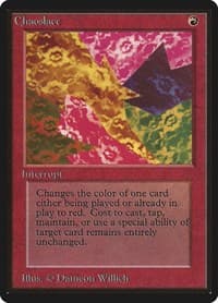 Chaoslace - Beta Edition - Magic: The Gathering card