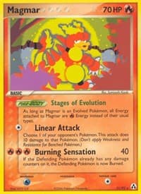 Magmar - EX Legend Maker - Pokemon card