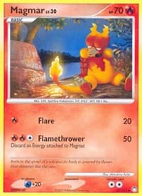 Magmar - Mysterious Treasures - Pokemon card