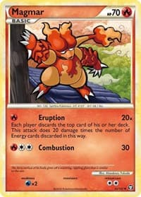 Magmar - Triumphant - Pokemon card
