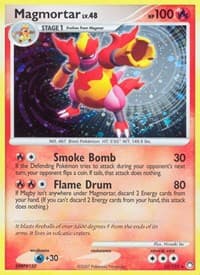 Magmortar - Mysterious Treasures - Pokemon card