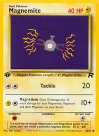 Magnemite - Team Rocket - Pokemon card