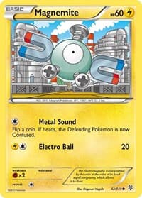 Magnemite (42) - Plasma Storm - Pokemon card