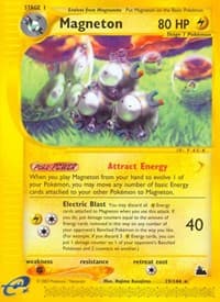 Magneton (19) - Skyridge - Pokemon card