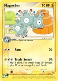 Magneton - EX Dragon - Pokemon card