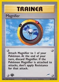 Magnifier - Neo Destiny - Pokemon card