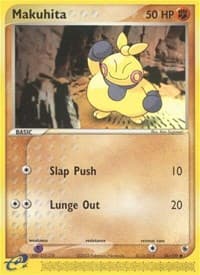 Makuhita - 56109 - EX Ruby and Sapphire - Pokemon card